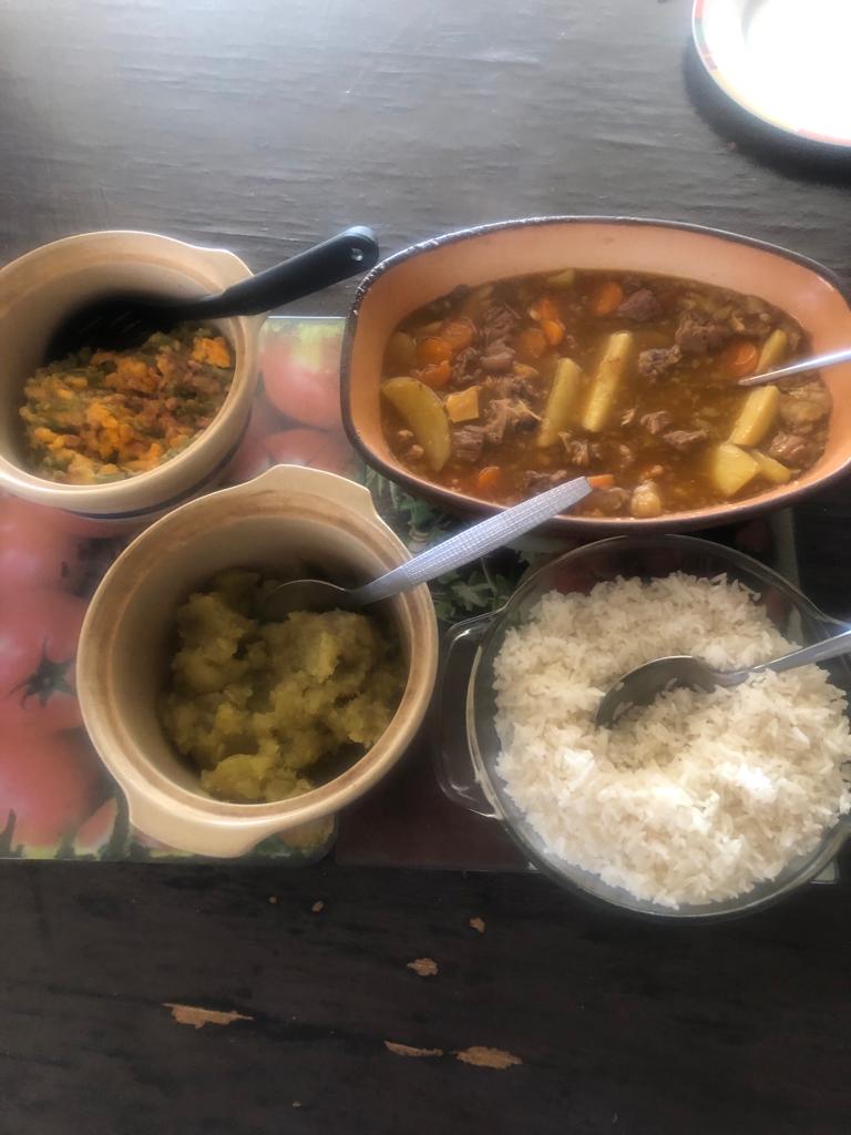 Stew gekookte ete